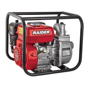 Бензинова водна помпа RAIDER RD-GWP01, 2", 5.5 к.с., 33 м³/ч, 35 м